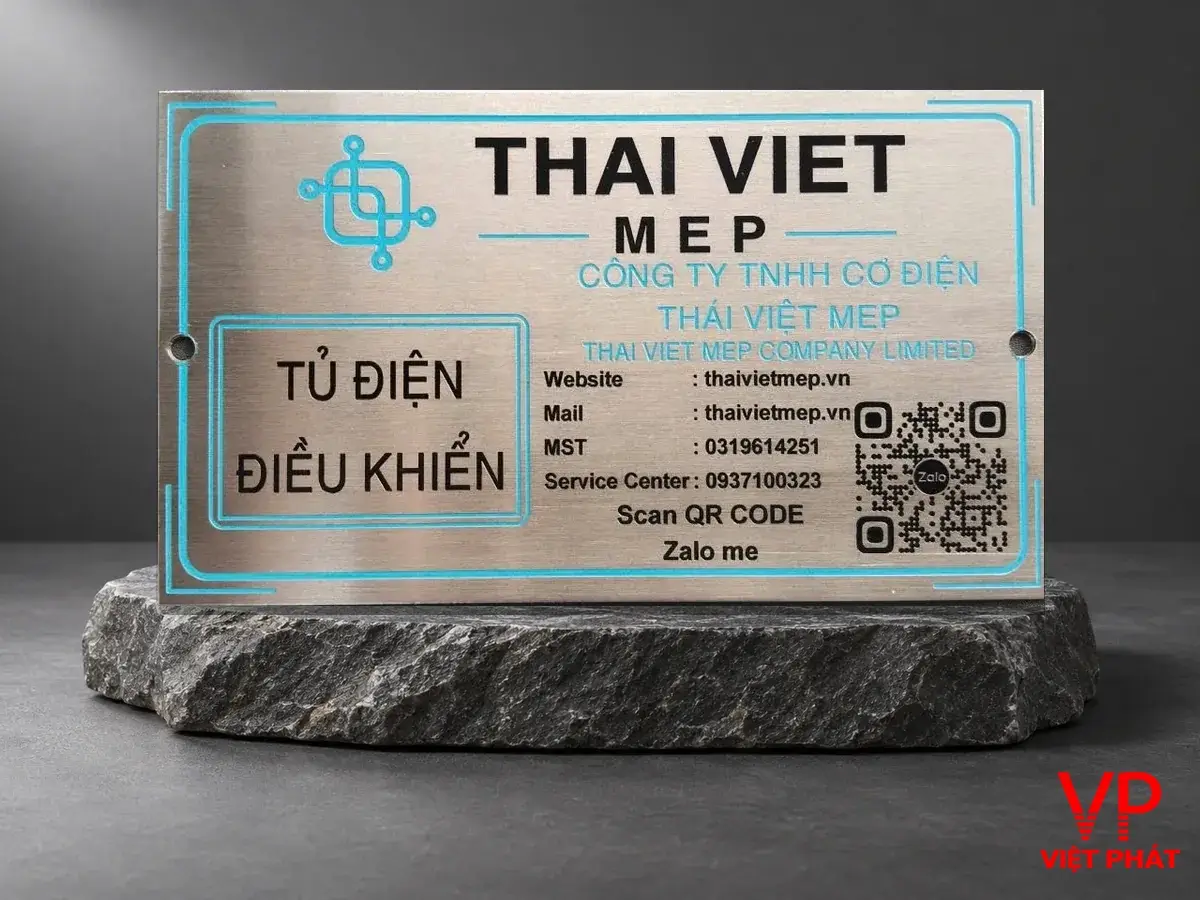 Tem tủ điện theo yêu cầu